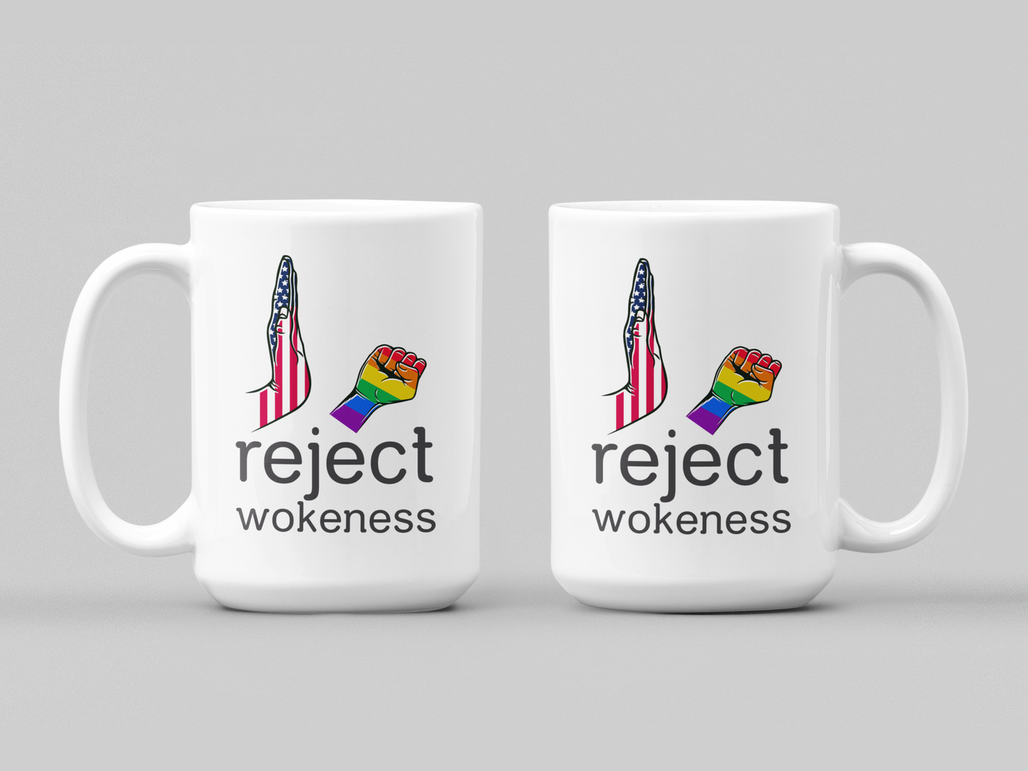 reject wokeness™ - Ceramic Mug 11oz and 15oz