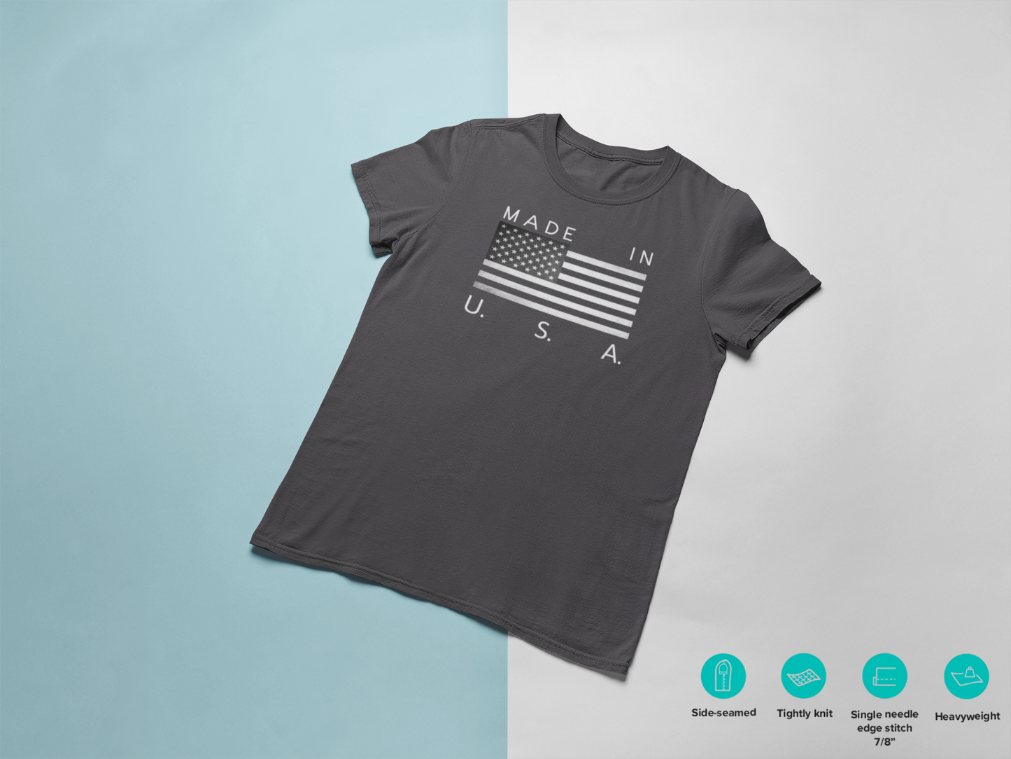MADE IN U.S.A. - Men's Heavyweight T-Shirt